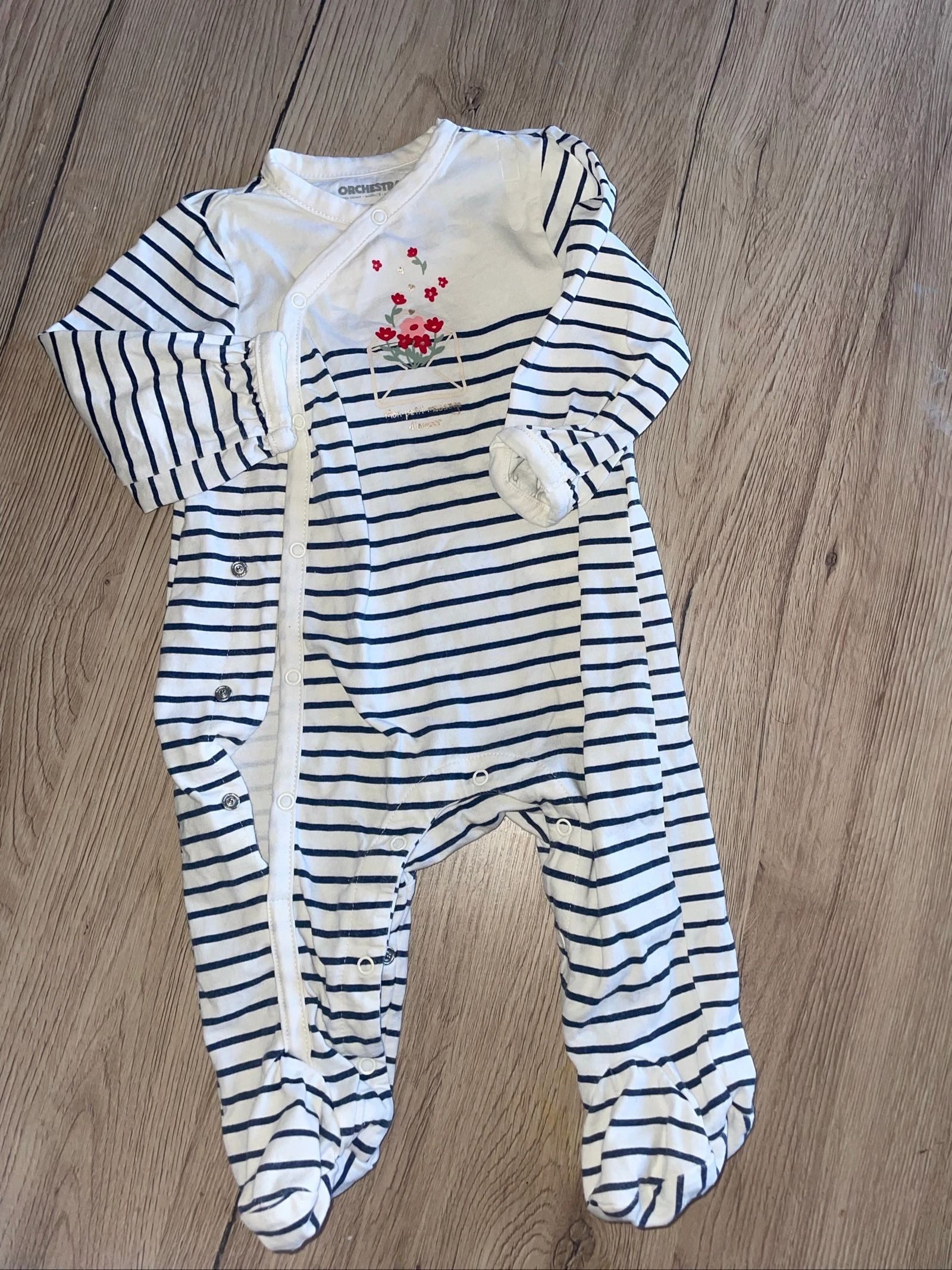 Pyjama fin 6 mois 67 cm orchestra 